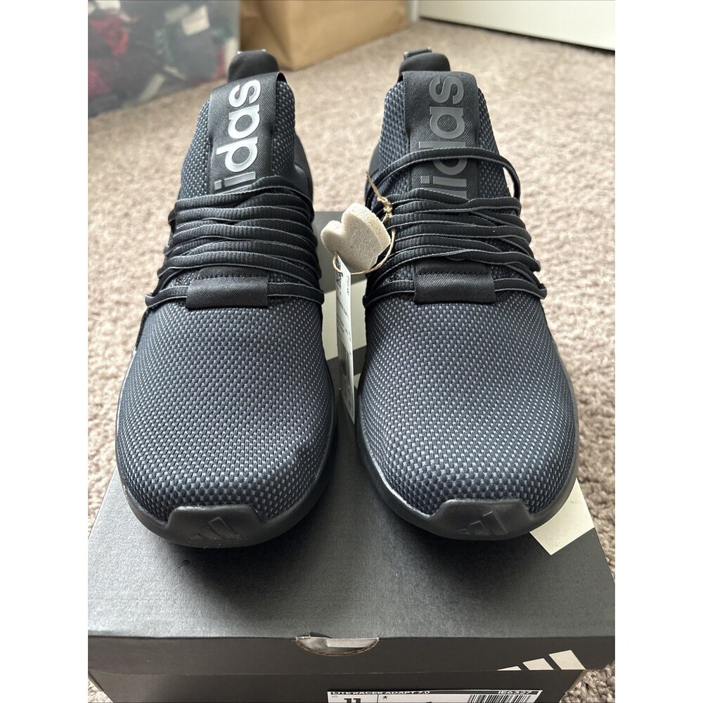 Adidas Lite Racer Adapt 7.0 Cloudfoam Running IE6327 Mens Size 10 Triple Black